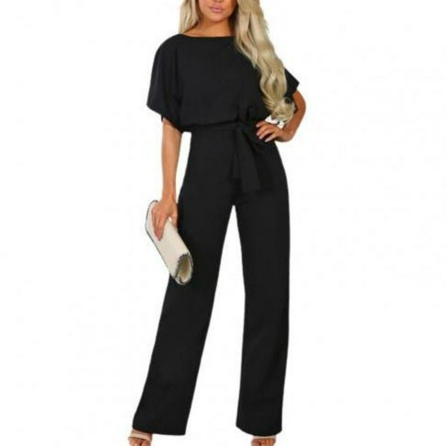 Buiten Blik - jumpsuit met ronde hals