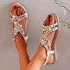 Orthopedische Sandalen met Strass Open Teen