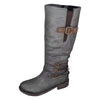 Buiten Blik High Boots Met Gesp