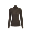 Buiten Blik Classic Turtleneck -Trui In Olive Grun