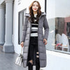 Buiten Blik Chic Winter Jacket Met Hood Winddichte Snow Parka Buffer Coat