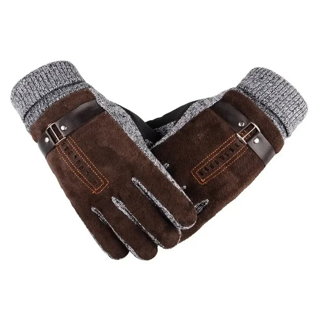 Heren Winterhandschoenen van Echt Leer | Winteraccessoires Heren Handschoenen