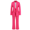 Buiten Blik Heup Gestreepte Blazer Set