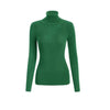 Buiten Blik Classic Turtleneck -Trui In Olive Grun