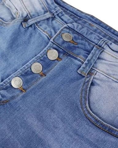 Buiten Blik 2023 Sexy Denim Broek Met Hoge Taille