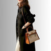 Buiten Blik Chic Long Coat Met Kraag- En Knoopdetail