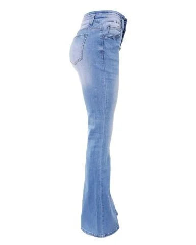 Buiten Blik 2023 Sexy Denim Broek Met Hoge Taille