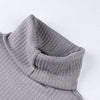 Buiten Blik Turtleneck Trui Met Een Gemengd Patroon En Luipaardprintdetail