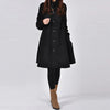 Buiten Blik Chic Swing Coat Met Coltrui