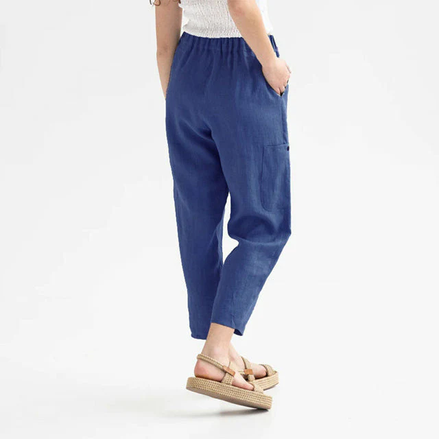 Single -Colored Verhuur De Rechte Broek