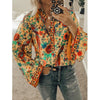 Buiten Blik Boho Blouse - Elegant boho chic dames shirt