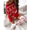 Buiten Blik Elegant Christmas Sweater Jurk