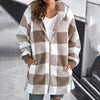 Comfortabele oversized fleece trui met capuchon