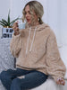 Buiten Blik Venett Fleece - Lounge zachte cosy sweater hoodie