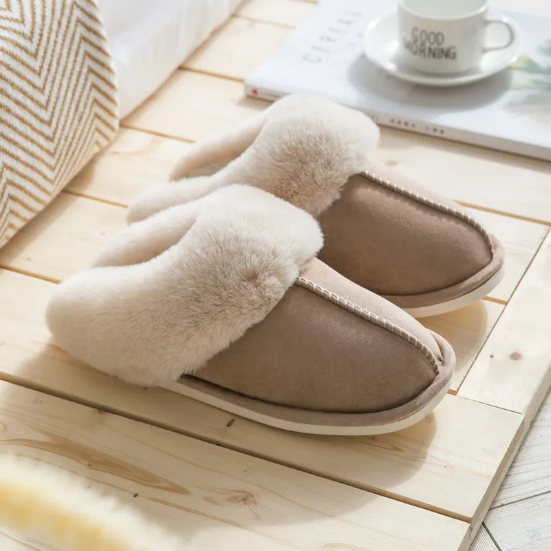 Buiten Blik Plusch Winter Slippers