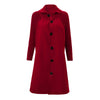 Buiten Blik Chic Swing Coat Met Coltrui