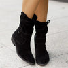 Buiten Blik Classic Boots In Suede Style