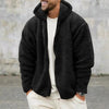 Moderne fleece sherpa pullover voor heren