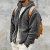 Moderne fleece sherpa pullover voor heren