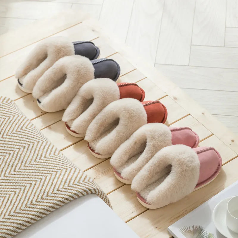 Buiten Blik Plusch Winter Slippers