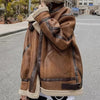 Buiten Blik Art Fur Suede Jacket