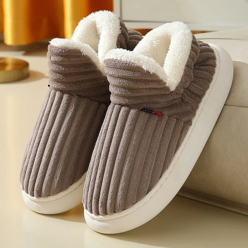 Buiten Blik Plusch Fur Inner Shoes Voor Vrouwen