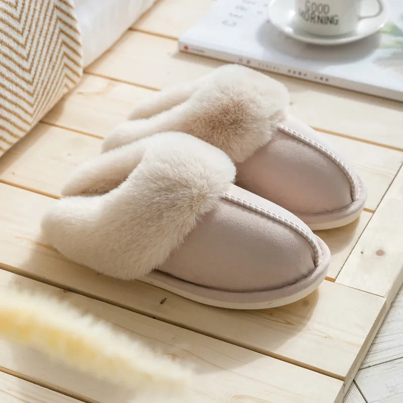 Buiten Blik Plusch Winter Slippers