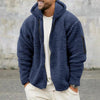 Moderne fleece sherpa pullover voor heren