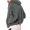 Moderne fleece sherpa pullover voor heren