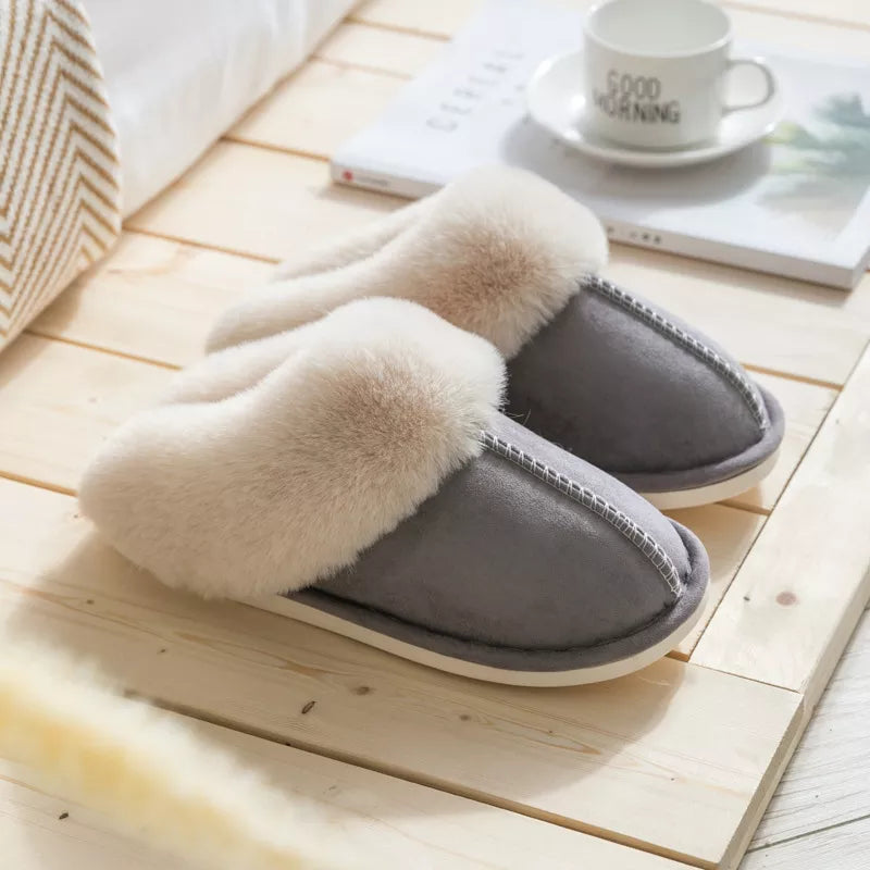 Buiten Blik Plusch Winter Slippers