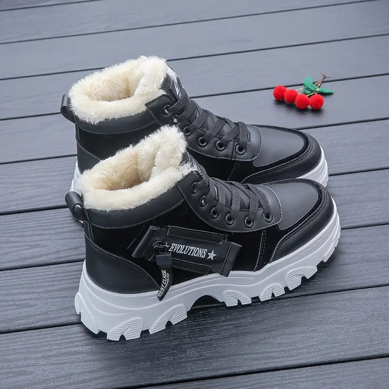 Buiten Blik Plusch Winter Boots Voor Vrouwen