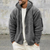 Moderne fleece sherpa pullover voor heren