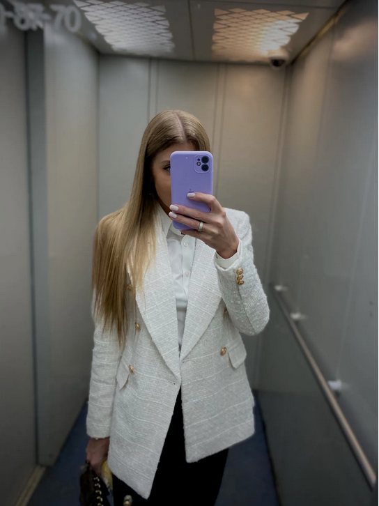 Buiten Blik Modieuze Blazer