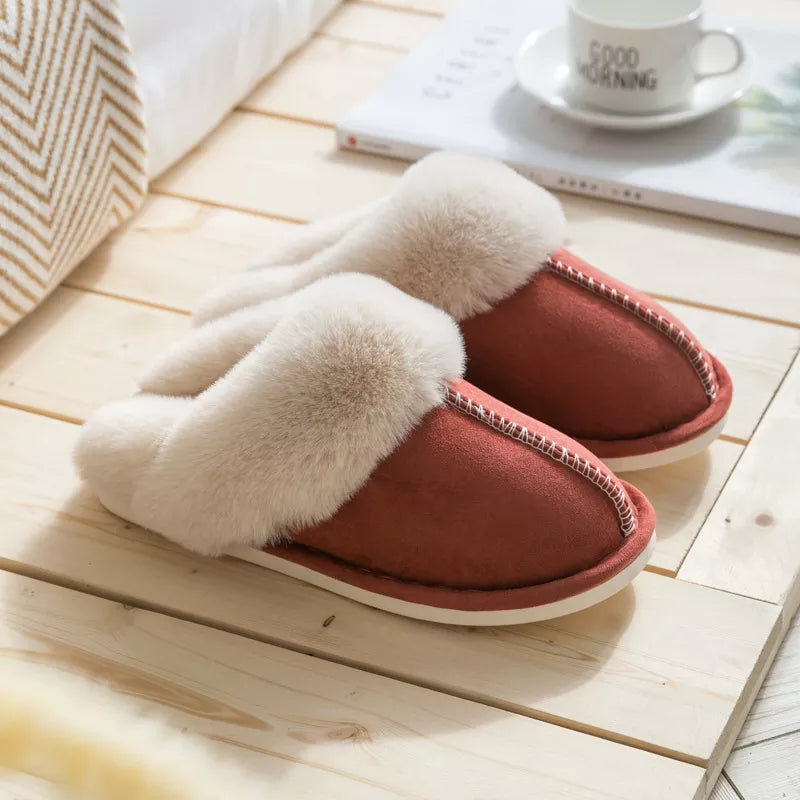 Buiten Blik Plusch Winter Slippers