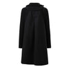 Buiten Blik Chic Swing Coat Met Coltrui