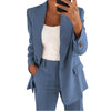 Buiten Blik Blazer Set Met Jas En Broek