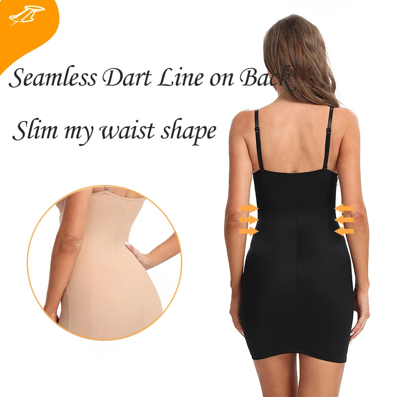 Dames Stretch Rechte Jurk Met Ondersteunende Cup Eenvoudige Sexy Jurken Spaghetti Band Buis Bodycon Eendelig Onderjurk