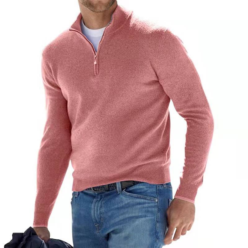 Buiten Blik Basic Men'S Sweater Met Een Rijpe Sluiting