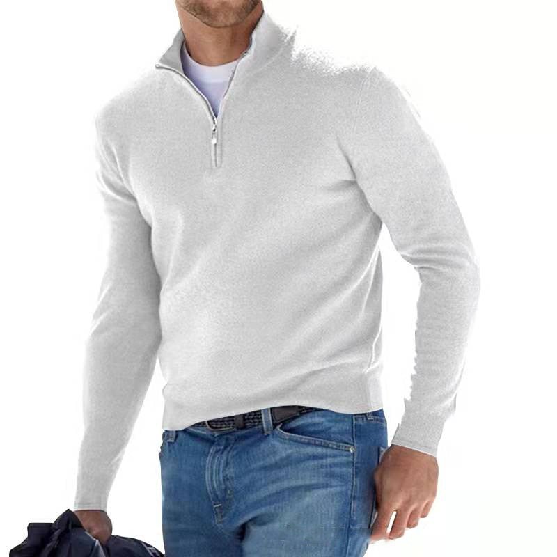 Buiten Blik Basic Men'S Sweater Met Een Rijpe Sluiting