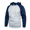 Buiten Blik - Sportieve tweekleurige hoodie voor heren