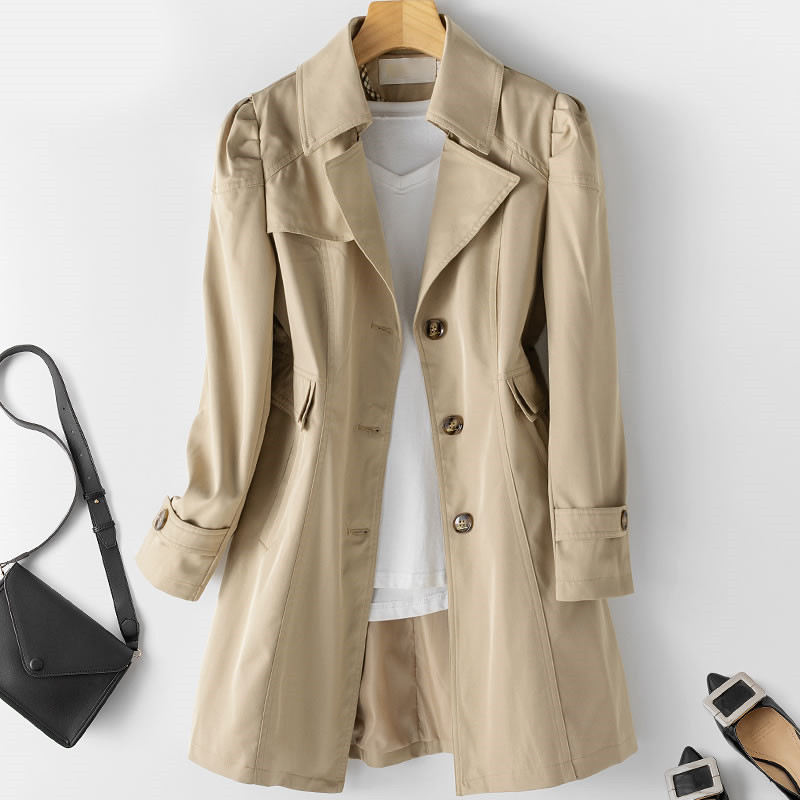 Buiten Blik Chic Trench Coat